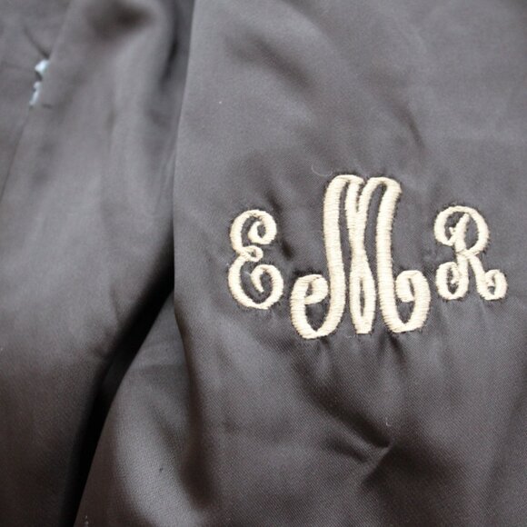 Christa Furs VINTAGE 80's RANCH BROWN GENUINE REAL FULL LENGTH MINK FUR COAT XL - Picture 8 of 12